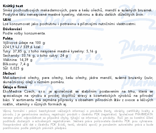 Vaše lahůdková směs 250g EkoMedica