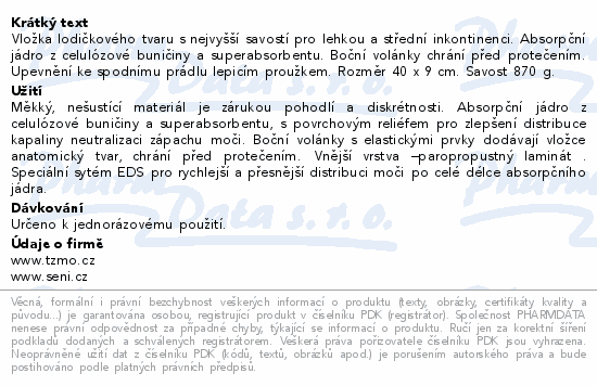 Seni Man Super inkon.vložky Level 5 15ks