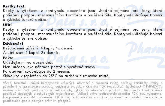 Blendea Kontryhel olejové kapky 10ml