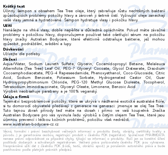 Australian Bodycare Hair clean 200ml