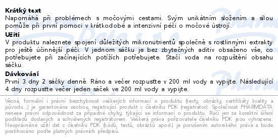 Verra URIMA AKUT Močové cesty 10x53g