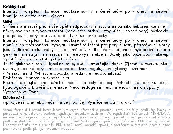 SVR Sebiaclear Active Gel Aktivní gel 40ml