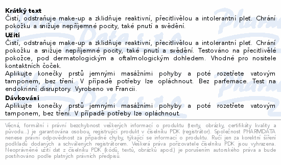 SVR Sensifine Dermo-Nettoyant Čisticí péče 200ml