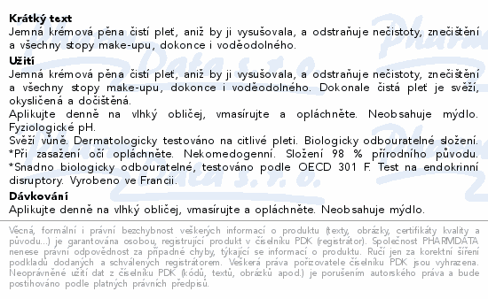 SVR Physiopure Gelee Moussante Čist. pěn.gel 400ml