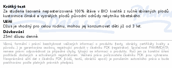 Himalyo Elixir 100% Juice BIO 350ml