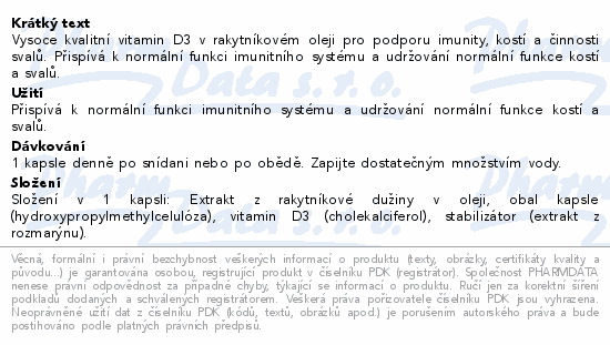 Verra Premium Vitamin D cps.30