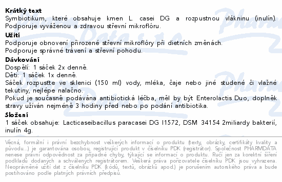 ENTEROLACTIS Duo 20x5g