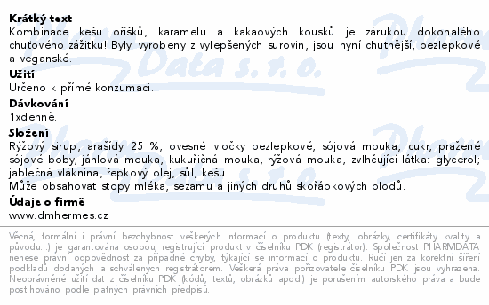 Chimpanzee Energy Bar cashew caramel 55g