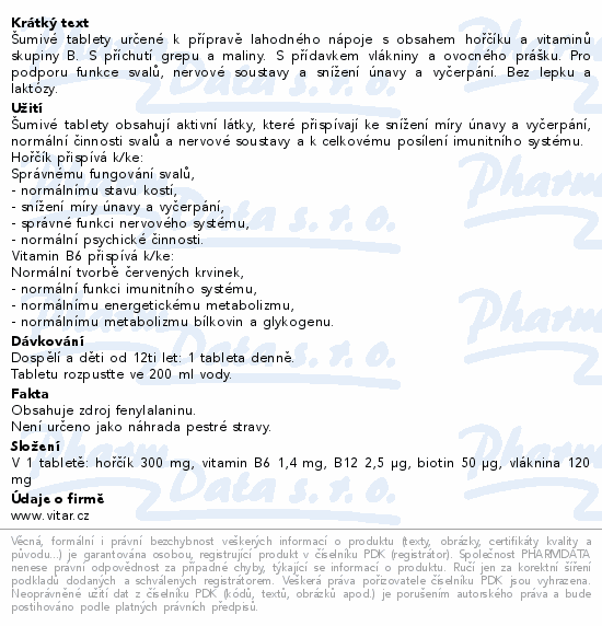 Maxi Vita Hořčík+vit.B6 B12+biotin tbl.eff.20