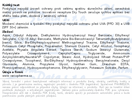 DERMEDIC Sunbrella zmatňující ochr.fl.SPF50 40ml