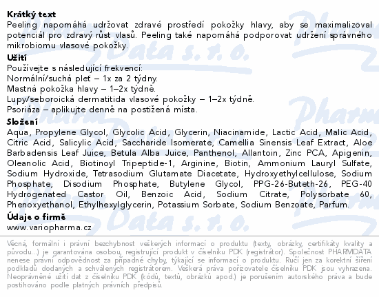 DERMEDIC Capilarte trichologický peeling pok.100ml