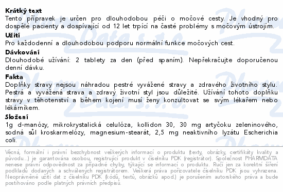 Blokurima URO+ tbl.180