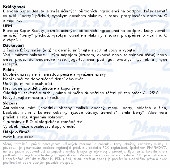 Blendea Super Beauty 180g