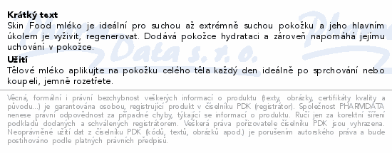 WELEDA Skin Food Body Lotion 200ml