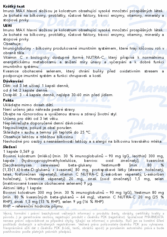 ALAVIS MAXIMA ImunoMAX cps.30