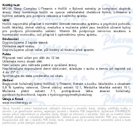 MOVit Sleep Complex L-theanin+hoř.+byl.ext.cps.90
