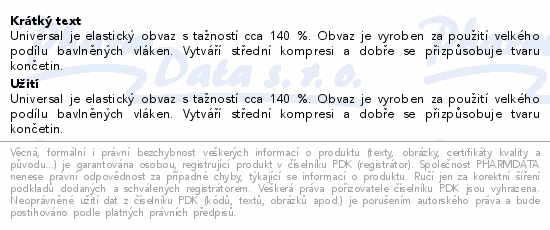 Obvaz elastický nesterilní 12cmx5m Steriwund