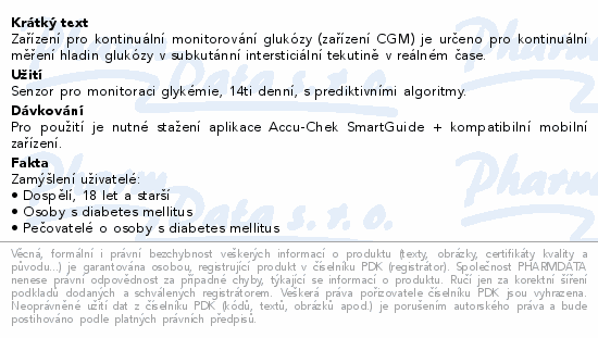 Senzor Accu-Chek SmartGuide