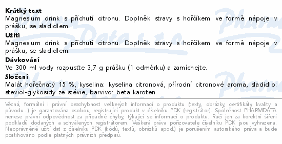 LIVLIFE Magnesium Malate citron 102g