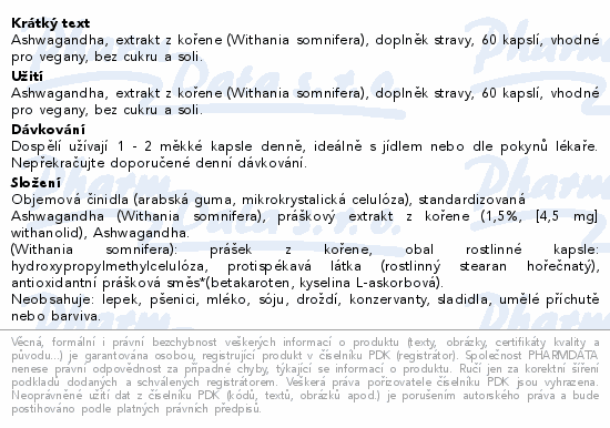 Solgar Ashwagandha cps.60