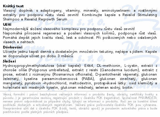 Revalid Hair Complex cps.30