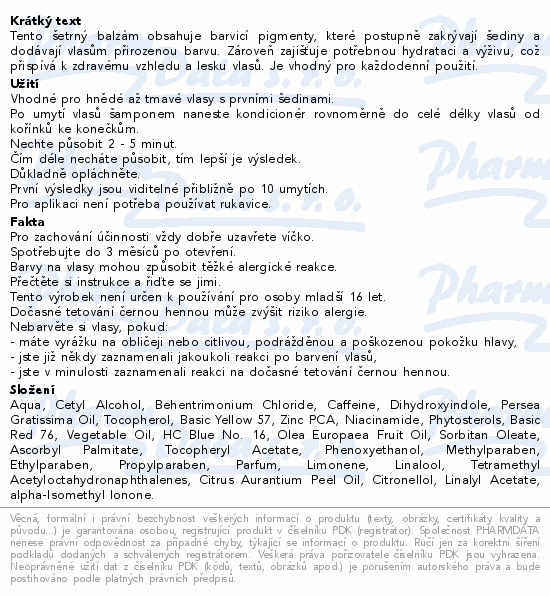 Plantur 39 Tónovací balz.s Anti-Grey efektem 150ml