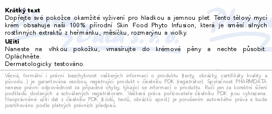 WELEDA Skin Food Shower Cream 200ml