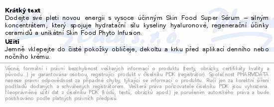 WELEDA Skin Food Super Serum 30ml