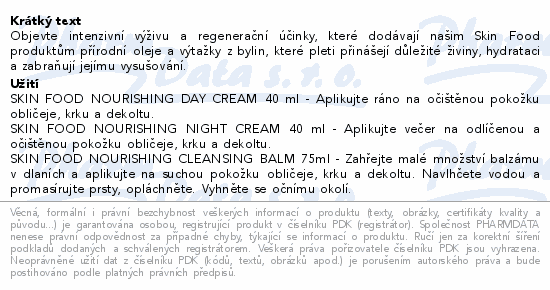 WELEDA Skin food nourishing face care set