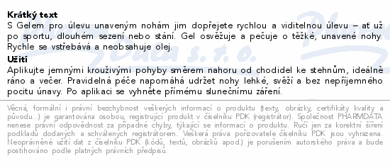 WELEDA Mum Gel pro úlevu unaveným nohám 200ml