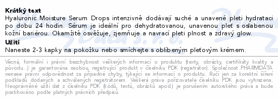 WELEDA Hyaluronic Moisture Serum Drops 30ml