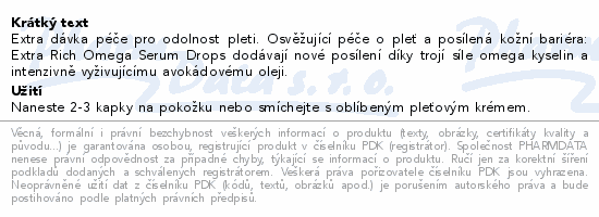 WELEDA Extra Rich Omega Serum Drops 30ml