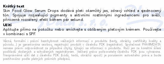 WELEDA Skin Food Glow Serum Drops 30ml