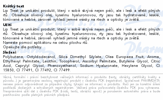 Dermacol Lip Treat lesk na rty Dark Honey 10 10ml