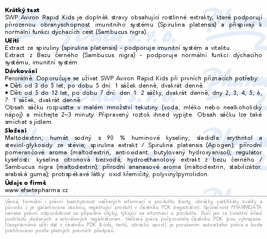 SWP Aviron Rapid Kids 10ks