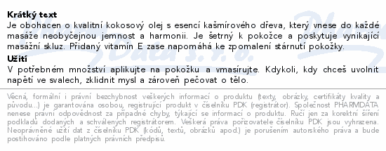 Emspoma Oil Relaxing Cashmere 500ml