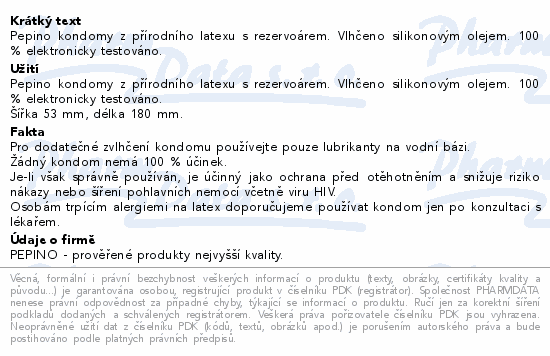 Pepino prezervativ Satisfaction 3ks